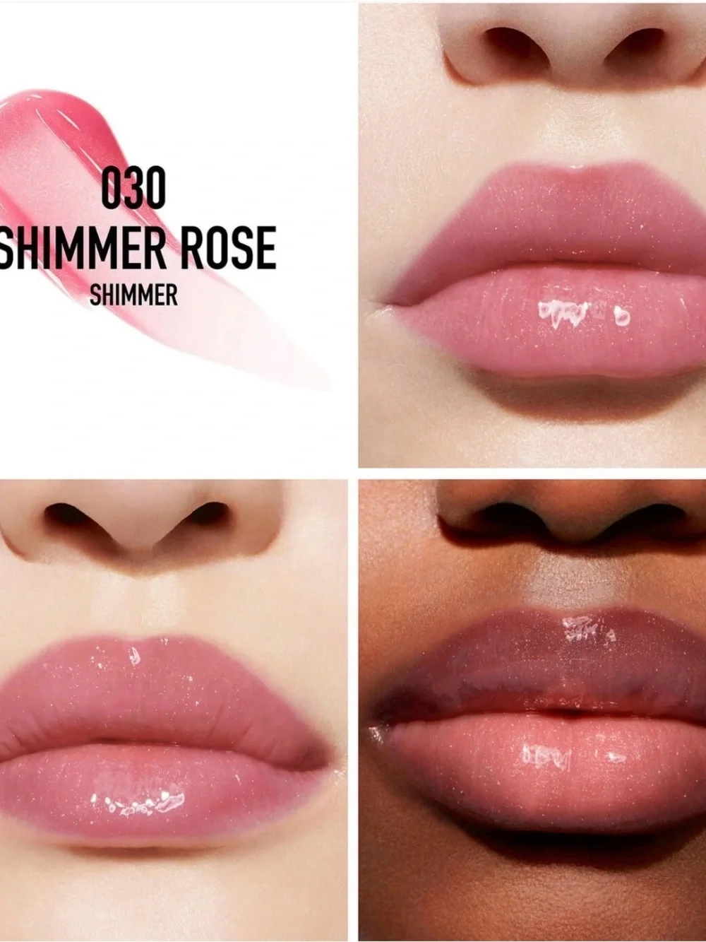 DIOR ADDICT LIP MAXIMIZER - 030 SHIMMER ROSE New in Box